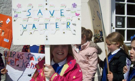 Ramsbury School Save Water Poster