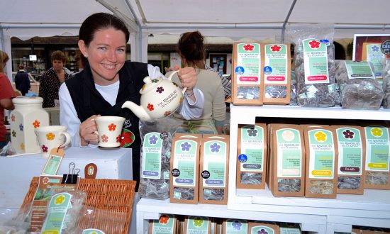 Amanda Fearon of the 2012 Taste of the West medal-winning Ramsbury Tea