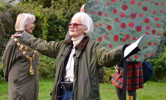 Marlborough Community Orchard Group chairman Philippa Davenport (pic Pete Davison)