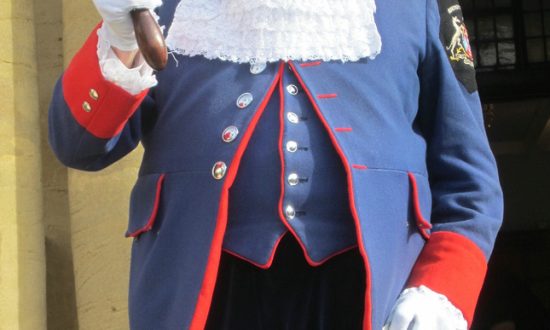 Town crier Alfie Johnson