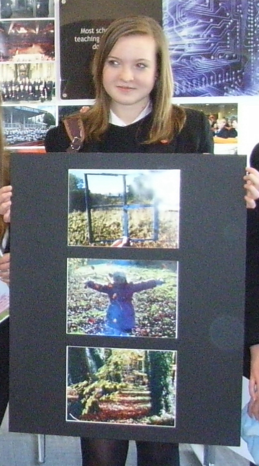 Joyce Seabrook, competing in the national final for the Rotary Young Photographer competition