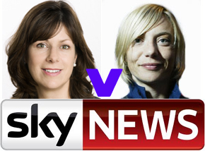 Claire Perry clashes with Observer journalist, Miranda Sawyer on Sky News