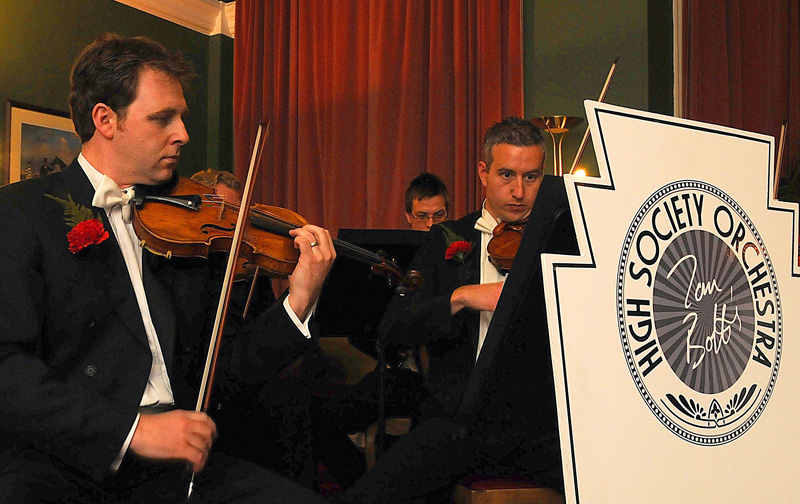 The High Society Orchestra in action