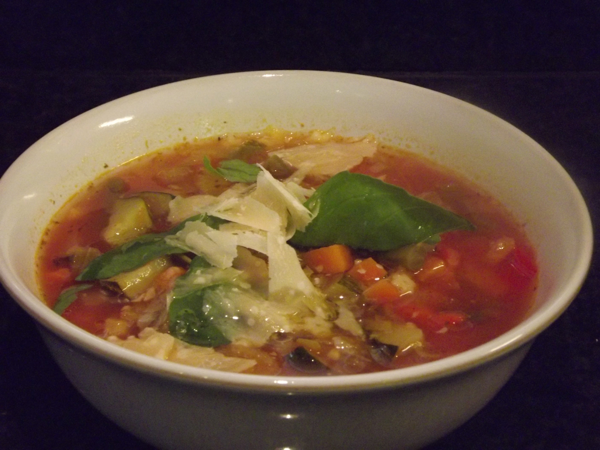 Androulla's minestrone soup