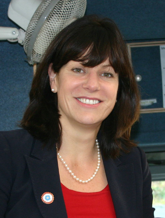 Claire Perry, Devizes constituency MP appearing at a 'Question Time' event at St John's Academy on Thurday 11 April
