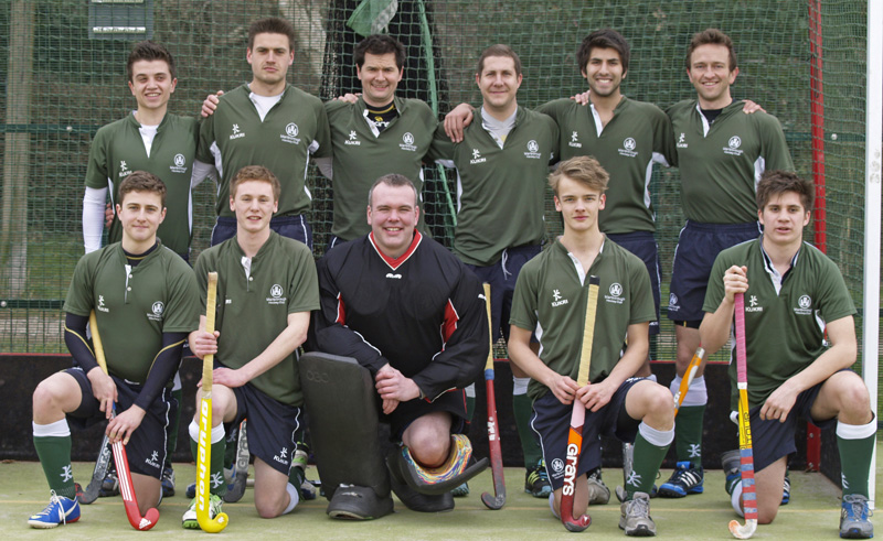 Back row l to r: James Richardson, Matt Way, Chris Jones, Richard Holman, Anil Sud, John Bromley, Front row: Matt Osborne, George Gregory, Brian Marnane, Charlie Down, Kia Ames-Headley
