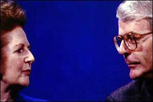 Thatcher and Major and the 'Blue Divide' that grew between them