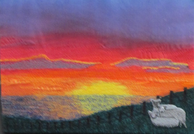 First Prize: Red Sky at Night