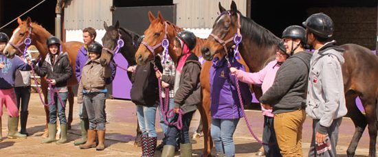 Greatwood bonds retired racehorses to children and young people with special needs