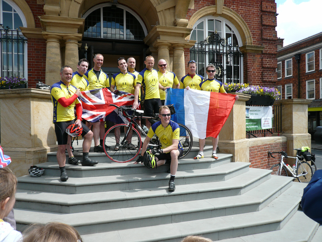 MAMILS in Marlborough - setting off