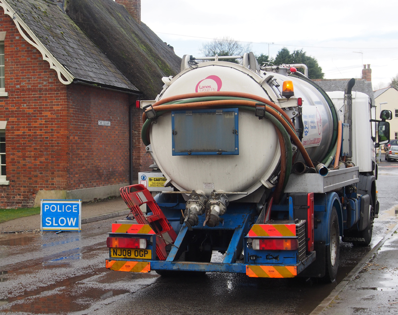 A tanker on standby