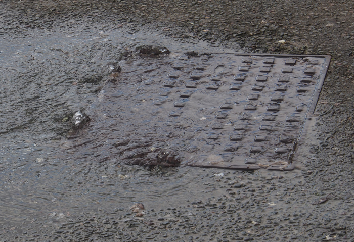 Surcharging drain cover - one of many