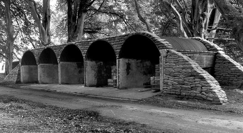 Garages for Morris Commercial light trucks.