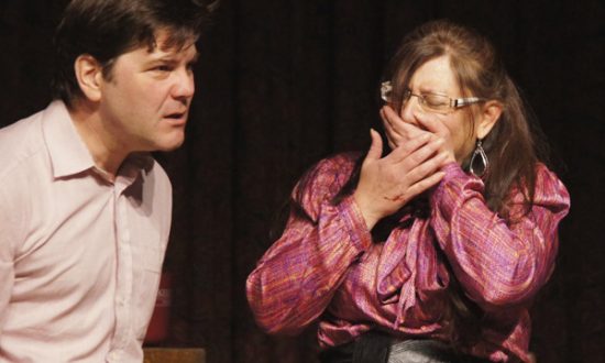 Mike Hosking & Namrita Price Goodfellow as Landlord & Landlady