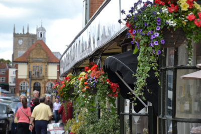 Bright and busy - but with a BID scheme in place Marlborough High Street could be brighter and busier say business leaders