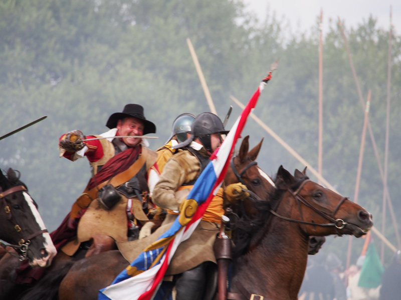 A fierce scrap amongst the cavalry
