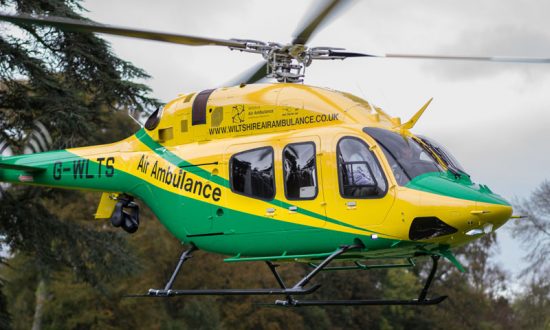 Wiltshire's new Air Ambulance - picture by Chris Watkins Media