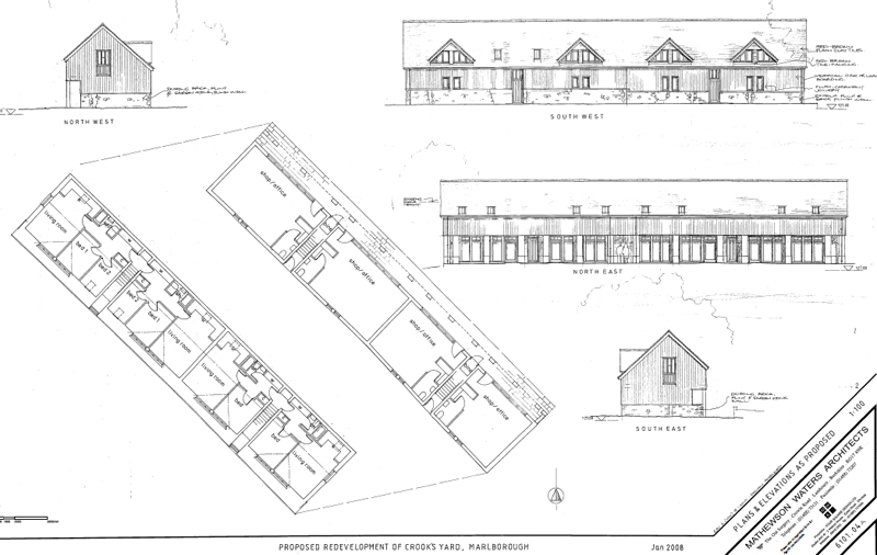 The planned development - click to enlarge