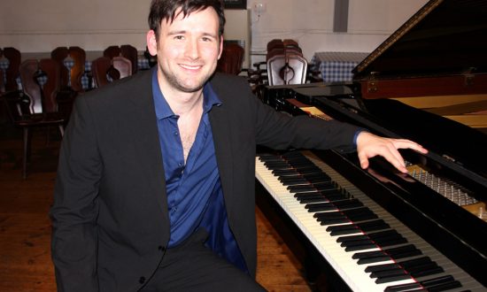 John Paul Ekins at St Peter's Church (photo: Christopher Rogers)