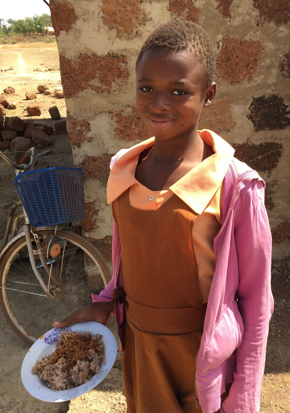 Where free school meals are really valued...
