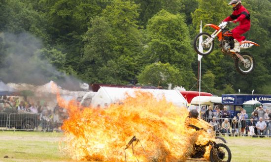 Stunt Mania in action