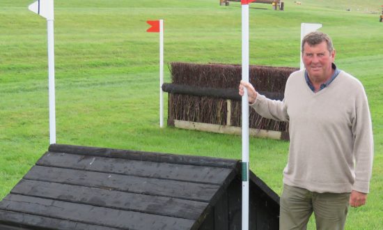 Nigel Bunter at the cross-country course