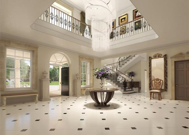 The interior of Seymour Place once it's built
