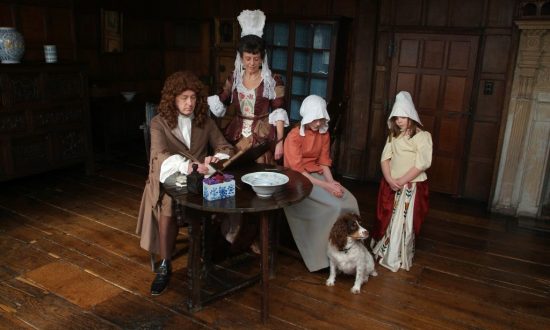 A reconstruction of 17th century life at The Merchant's House in Marlborough