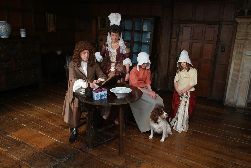 A reconstruction of 17th century life at The Merchant's House in Marlborough