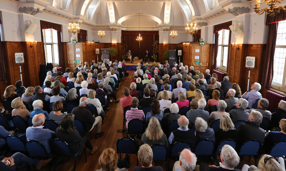 Full house for Kosminsky & Snow (Photo courtesy Ben Phillips Photography Ltd)