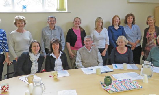 Members of the PPG at one of their first meetings