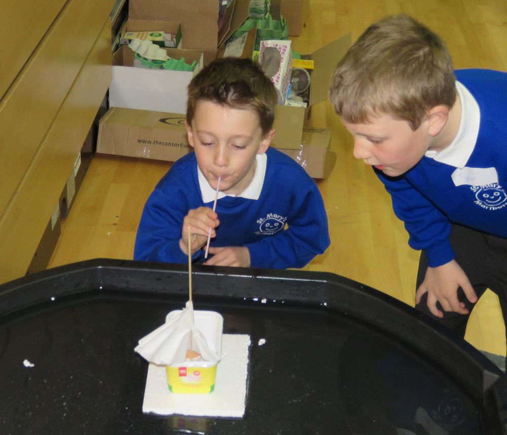 Crossing the lake was carefully timed