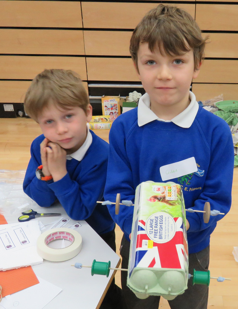 Ready to roll down that ramp...