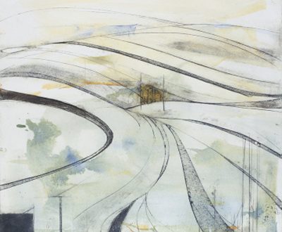 Amanda Ralfe: 'Wiltshire landscape'