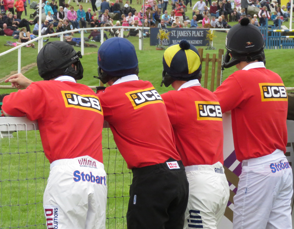 Which jockey's which?