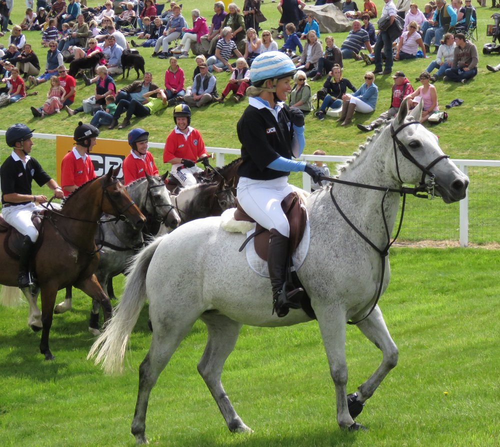 Jonelle Price looks very attached to her pony