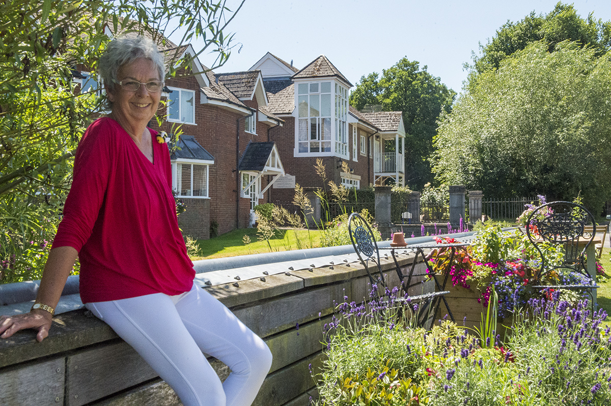 Val Compton, chief medic at the Waterfront Bee Hospital and also driving force behind the whole Kennet Place 'It's Your Neighbourhood' entry