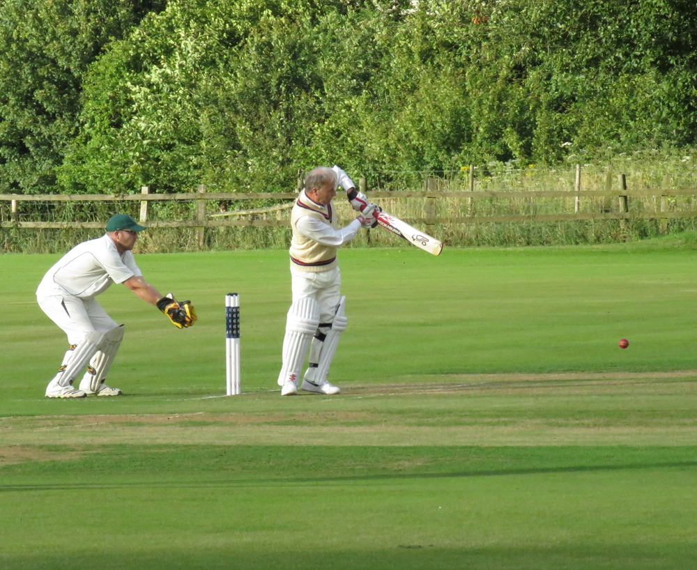 Andrew Studdert-Kennedy turns the ball safely away