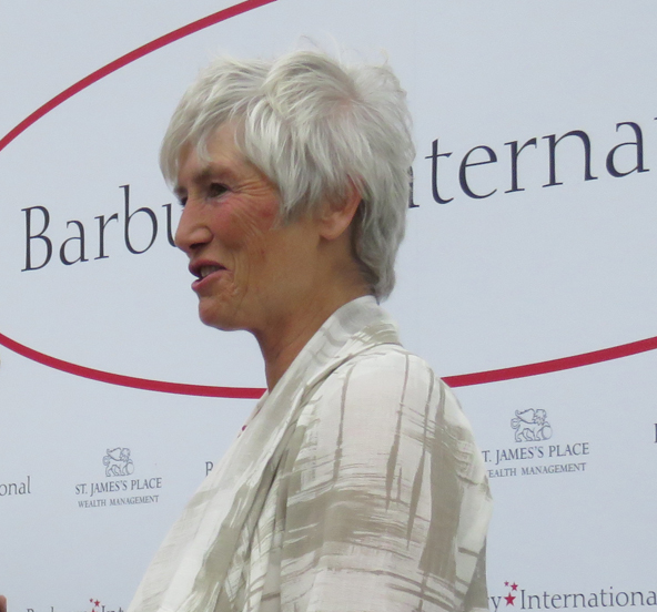 Penny Bunter at the Barbury International Horse Trials