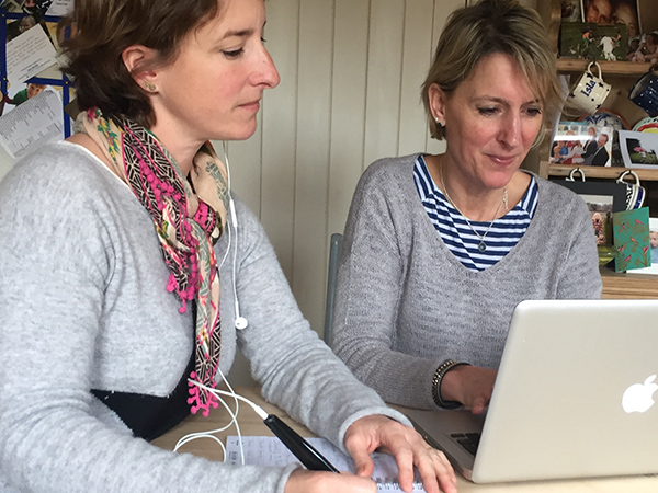 Lissa Gibbins and Helen Sheehan