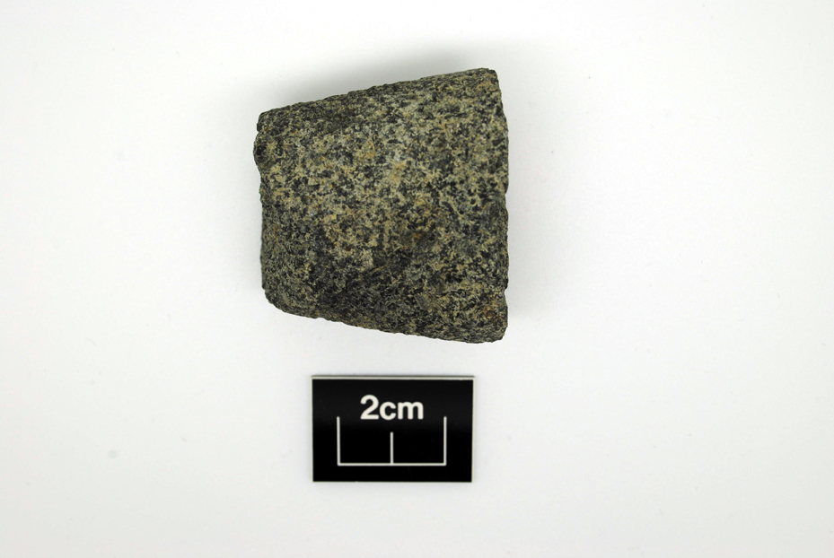 Fragment of a Greenstone axehead from Cornwall