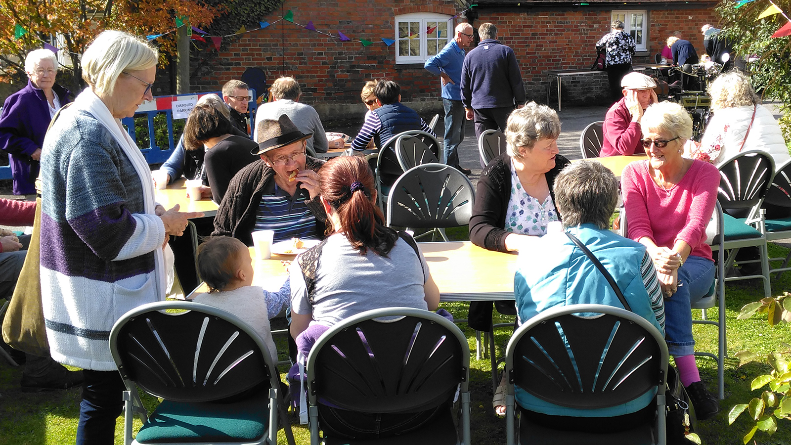 After the Jab - nothing better than tea and cakes
