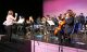 Holly Kenvin, Head of Music, rehearses Beethoven with St John's Orchestra