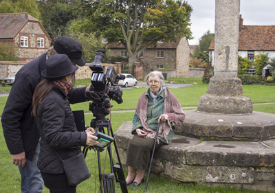Filming at Aldbourne 