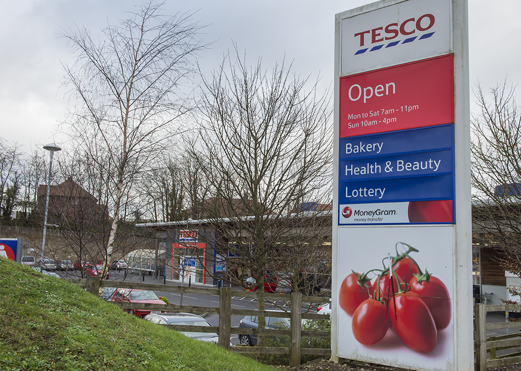 The Marlborough Tesco just off Salisbury Rd on the Business Park