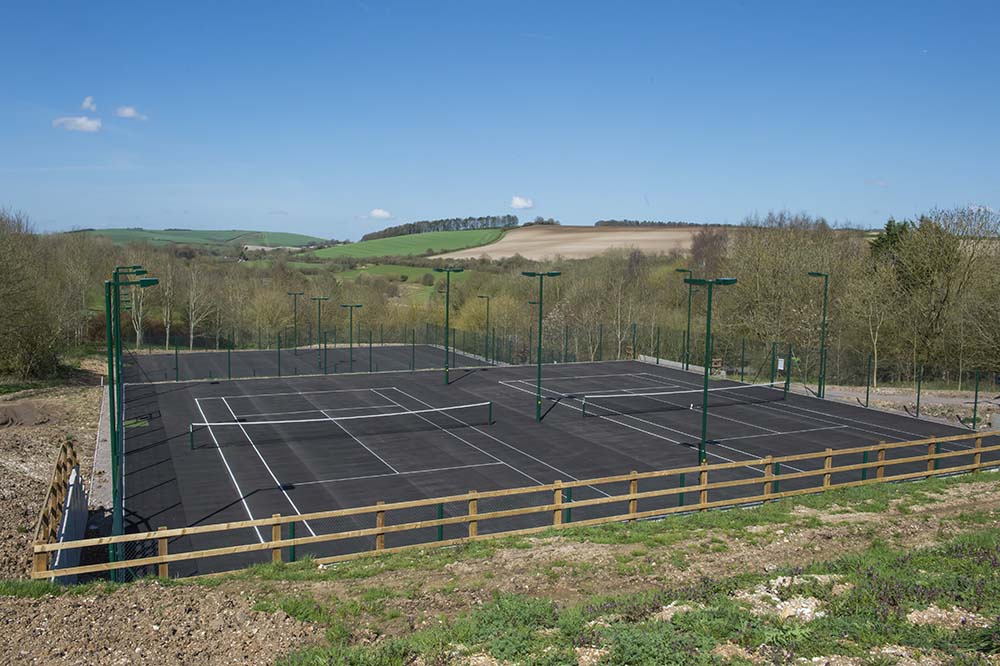 Marlborough Tennis' new courts nearing completion