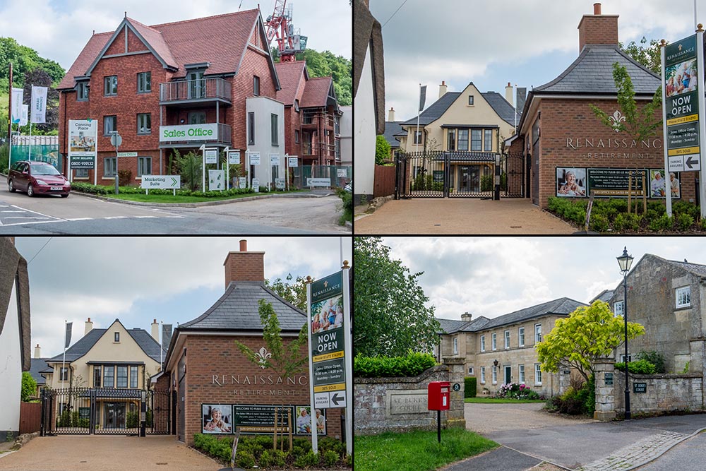 Some of the increasing number of exclusive retirement complexes in Marlborough.