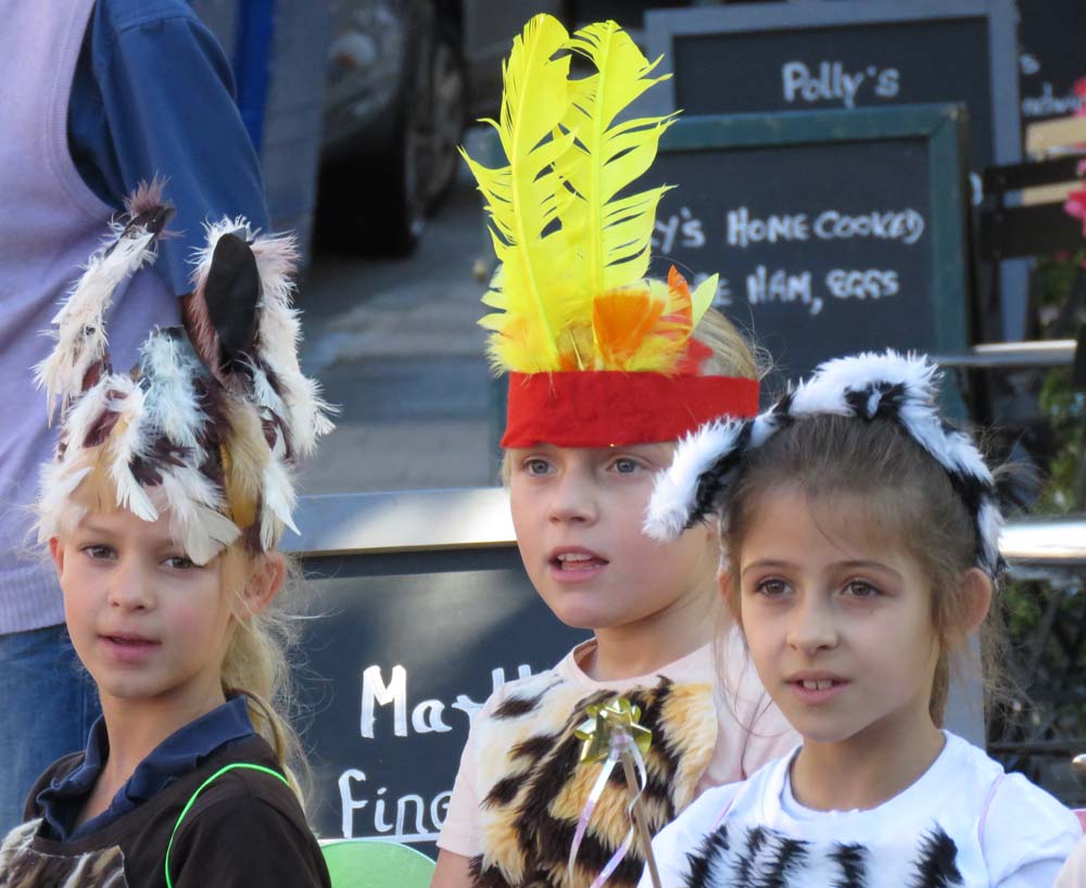 There's a fine set of feathers
