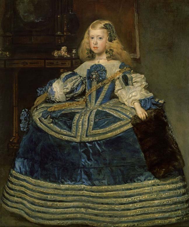 Diego Velázquez - Infanta Margarita Teresa in Blue Dress 