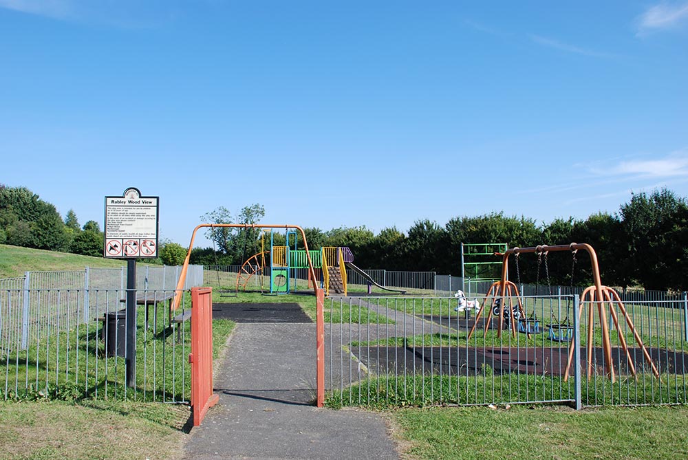 Rabley Wood View playground, soon to close